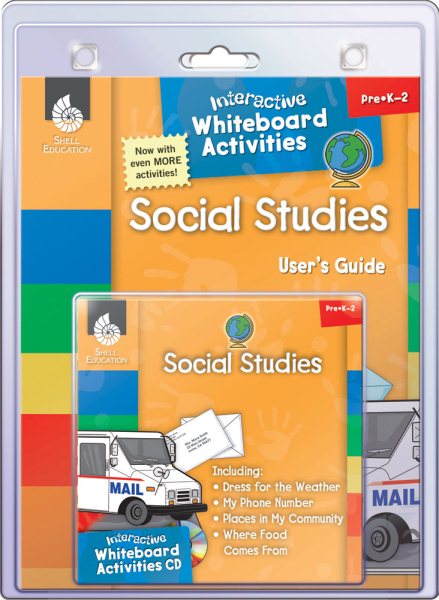 Interactive Whiteboard Activities: Social Studies cover