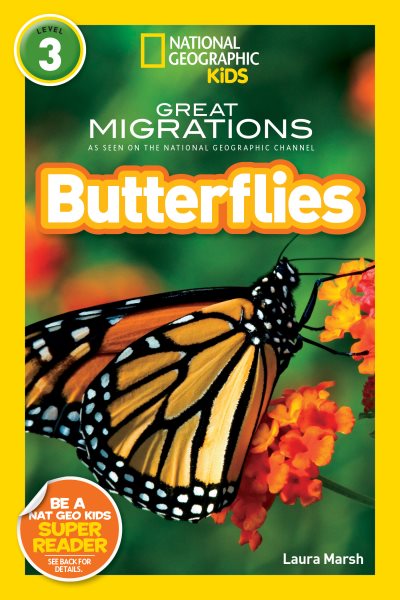 National Geographic Readers: Great Migrations Butterflies cover