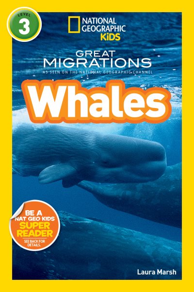 National Geographic Readers: Great Migrations Whales cover