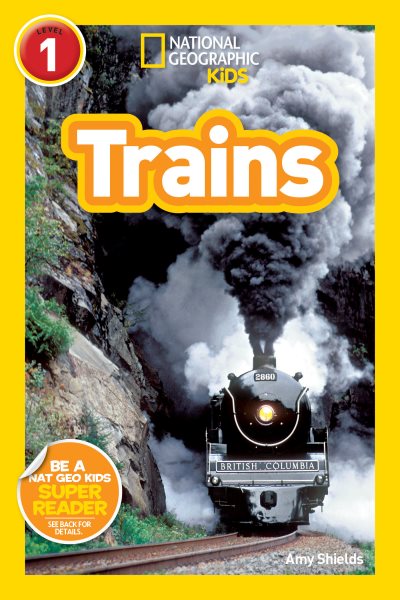 National Geographic Readers: Trains cover