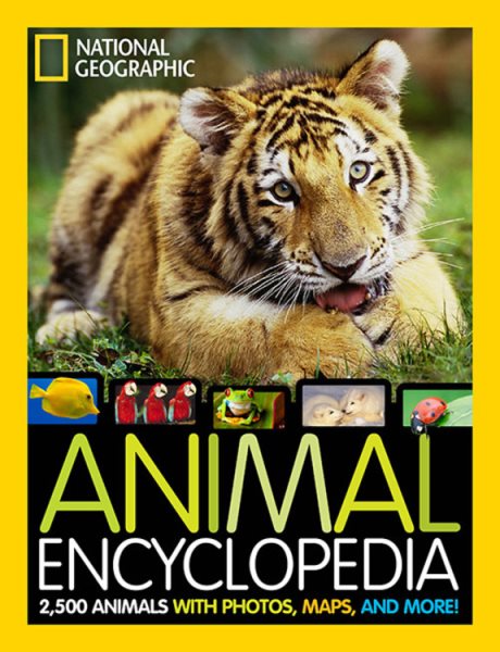 National Geographic Animal Encyclopedia: 2,500 Animals with Photos, Maps, and More! cover