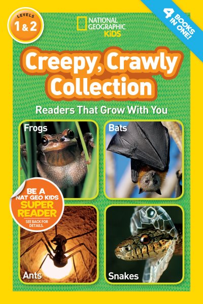 National Geographic Readers: Creepy Crawly Collection cover