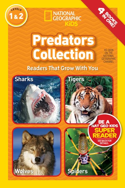National Geographic Readers: Predators Collection: Readers That Grow With You cover