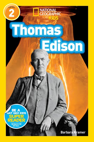 National Geographic Readers: Thomas Edison (Readers Bios) cover