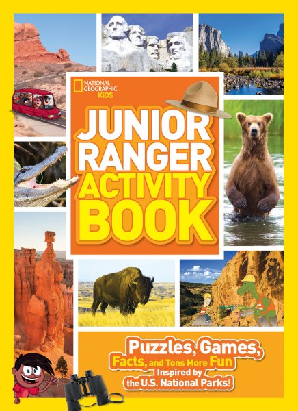 Junior Ranger Activity Book: Puzzles, Games, Facts, and Tons More Fun Inspired by the U.S. National Parks! cover