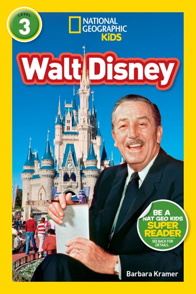 National Geographic Readers: Walt Disney (L3) (Readers Bios) cover