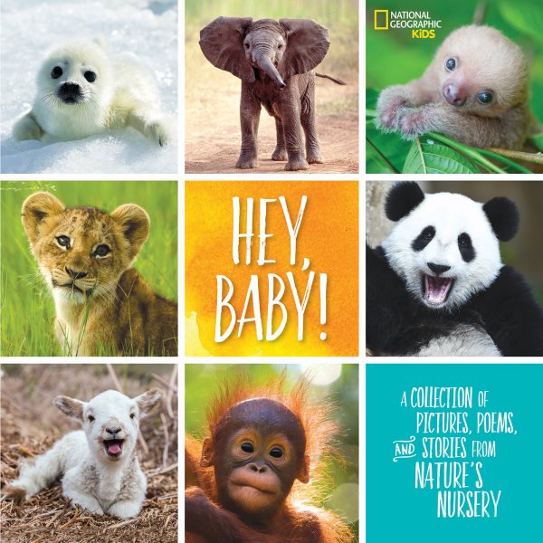 Hey, Baby!: A Collection of Pictures, Poems, and Stories from Nature's Nursery (National Geographic Kids)