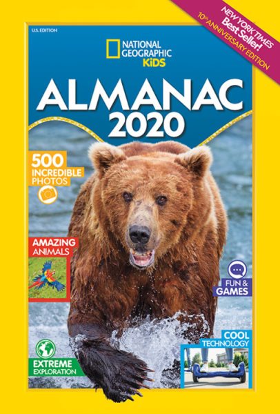 National Geographic Kids Almanac 2020 (National Geographic Almanacs) cover