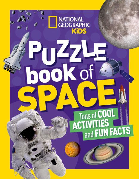 National Geographic Kids Puzzle Book: Space (NGK Puzzle Books) cover