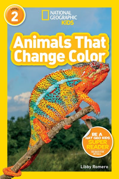 National Geographic Readers: Animals That Change Color (L2) cover