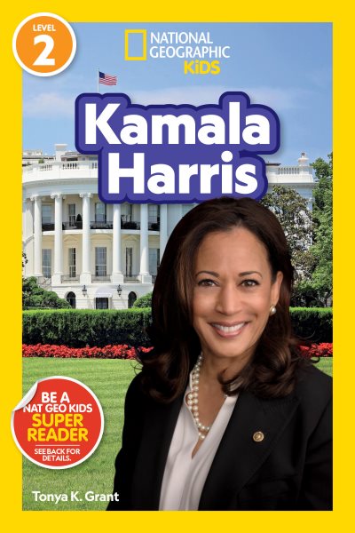 National Geographic Readers: Kamala Harris (Level 2) cover