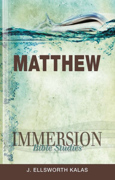 Immersion Bible Studies: Matthew cover
