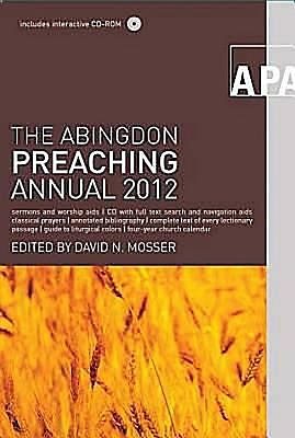 The Abingdon Preaching Annual 2012 cover