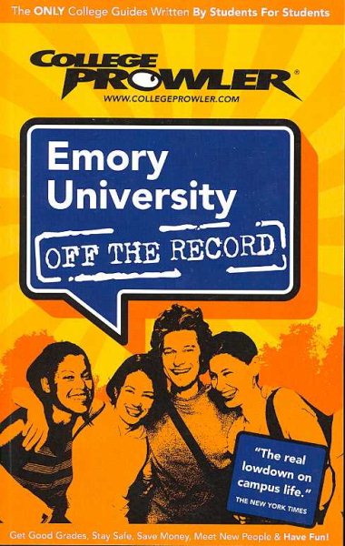 Emory University: Off the Record - College Prowler cover