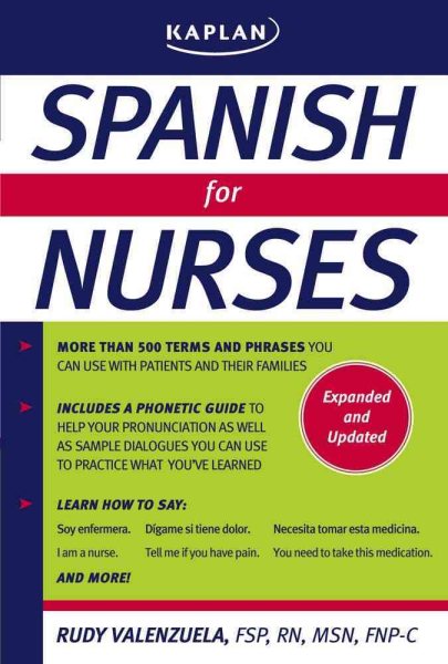 Spanish for Nurses cover