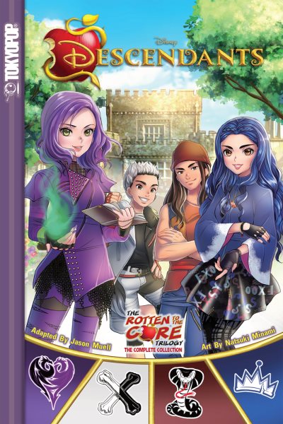 Disney Manga: Descendants - The Rotten to the Core Trilogy The Complete Collection cover