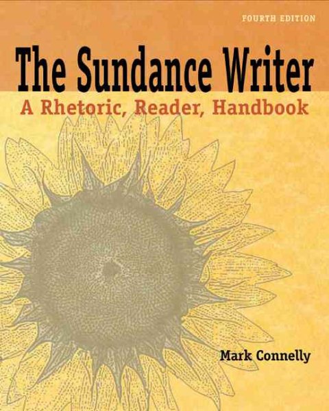 The Sundance Writer: A Rhetoric, Reader, Handbook cover
