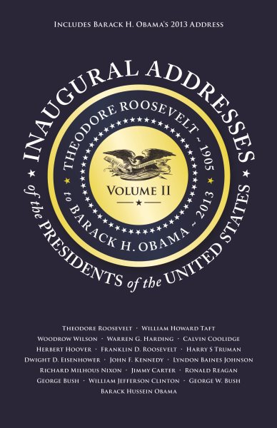 Inaugural Addresses of the Presidents V2 cover