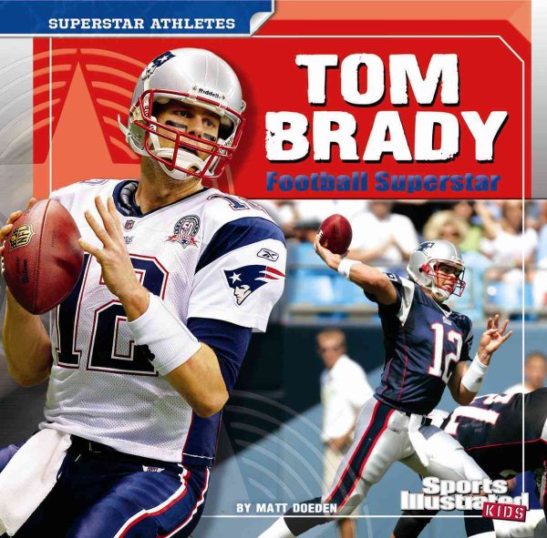 Tom Brady: Football Superstar (Superstar Athletes) cover