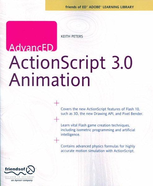 AdvancED ActionScript 3.0 Animation cover