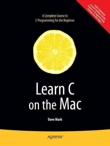 Learn C on the Mac (Learn Series) cover