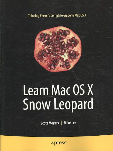 Learn Mac OS X Snow Leopard cover
