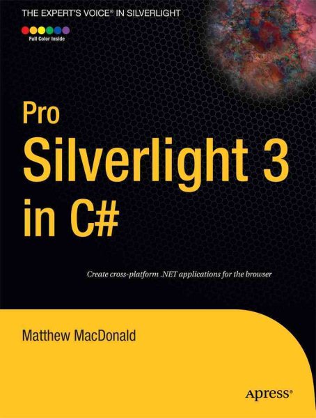 Pro Silverlight 3 in C# (Expert's Voice in Silverlight) cover