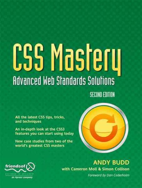 CSS Mastery: Advanced Web Standards Solutions (Black & White) cover