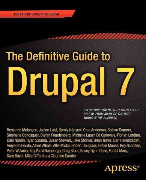 The Definitive Guide to Drupal 7 cover