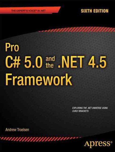 Pro C# 5.0 and the .NET 4.5 Framework cover