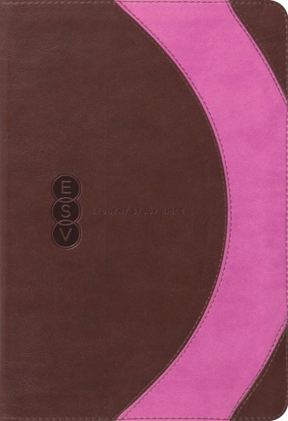 ESV Student Study Bible (TruTone, Brown/Pink, Arc Design) cover