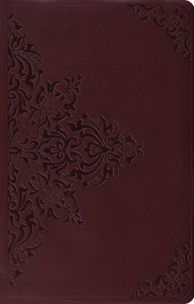 ESV Premium Gift Bible (TruTone, Chestnut, Filigree Design) cover
