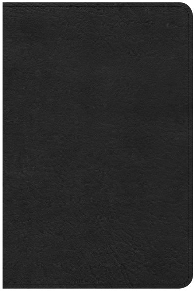 CSB Compact Ultrathin Bible, Black LeatherTouch