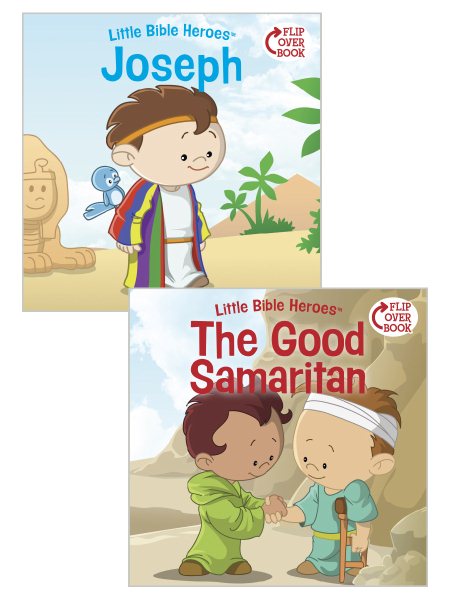 Joseph/The Good Samaritan Flip-Over Book (Little Bible Heroes™)