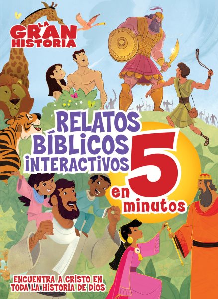 La Gran Historia, Relatos Bíblicos en 5 minutos, tapa dura (The Gospel Project) (Spanish Edition) cover