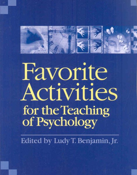 Favorite Activities for the Teaching of Psychology cover