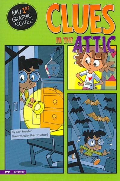Clues in the Attic (My First Graphic Novel) cover