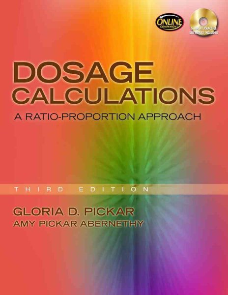 Dosage Calculations: A Ratio-Proportion Approach, 3rd Edition cover