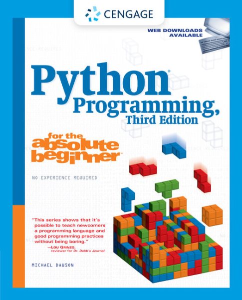 Python Programming for the Absolute Beginner, 3rd Edition cover