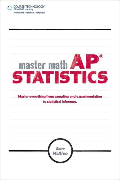 Master Math: AP Statistics cover