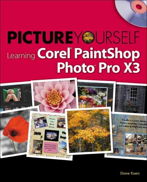 Picture Yourself Learning Corel PaintShop Photo Pro X3 cover