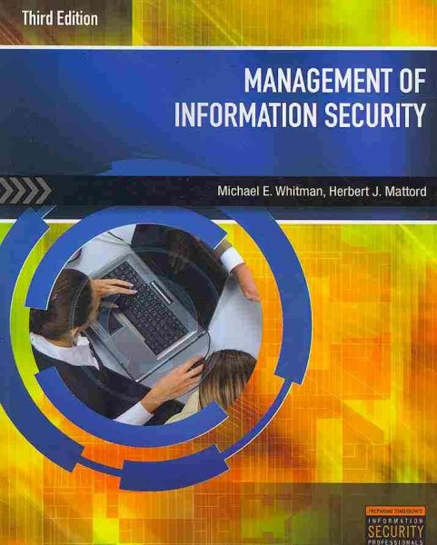 Management of Information Security cover
