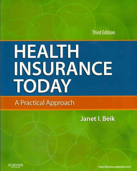 Health Insurance Today: A Practical Approach cover