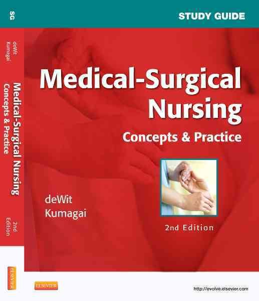 Study Guide for Medical-Surgical Nursing: Concepts and Practice cover