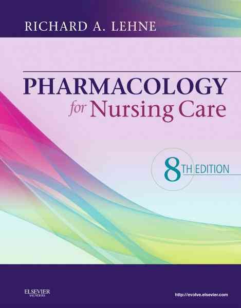 Pharmacology for Nursing Care cover
