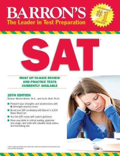 Barron's SAT cover