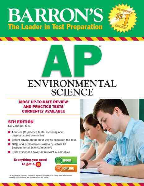 Barron's AP Environmental Science, 5th Edition cover