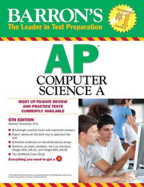 Barron's AP Computer Science A, 6th Edition cover