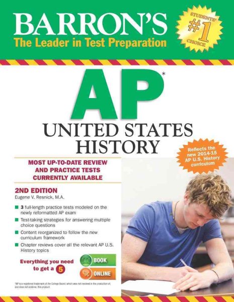 Barron's AP United States History, 2nd Edition cover