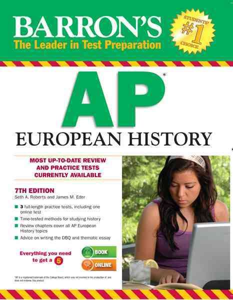 Barron's AP European History, 7th Edition (Revised)